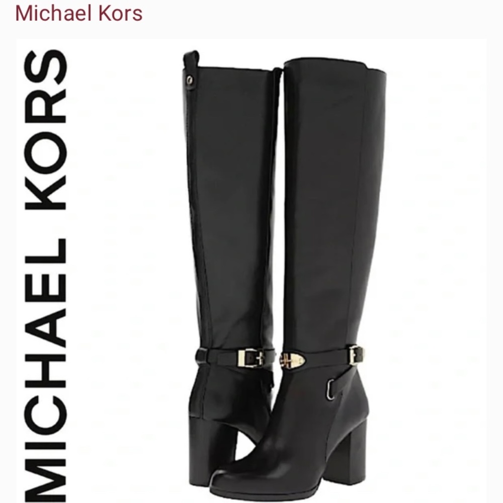Michael Kors riding boot size 8